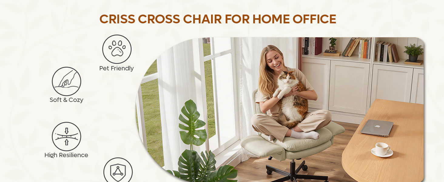 Bestier Criss Cross Chair