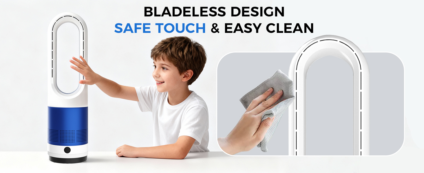 OLIXIS 22&amp;#34; Bladeless Fan