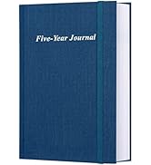 Hard Cover 5 Year Journal | The Easiest to Use Five Year Journal | Quick and Easy Five Year Memor...