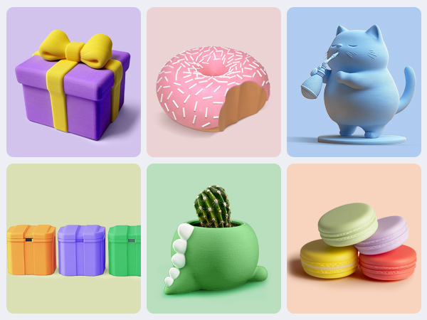 a collection of different toys