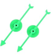 2Pcs Spinner Game Engaging Board Arrow Set Home and School Party Spinners Plastic Craft with Suct...