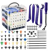 Uolor 1565Pcs Car Push Retainer Clips Kit - 36 Sizes Heavy-Duty Nylon Bumper Fender Clips &amp; Auto ...