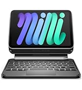 Dexnor for iPad mini 7 (A17 Pro)/Mini 6 Case with Keyboard, Magnetic Floating Cantilever Stand wi...