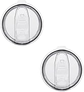 20 oz Tumbler Replacement Lids Spill Proof Splash Resistant Lids Covers Fit for YETI Rambler and ...