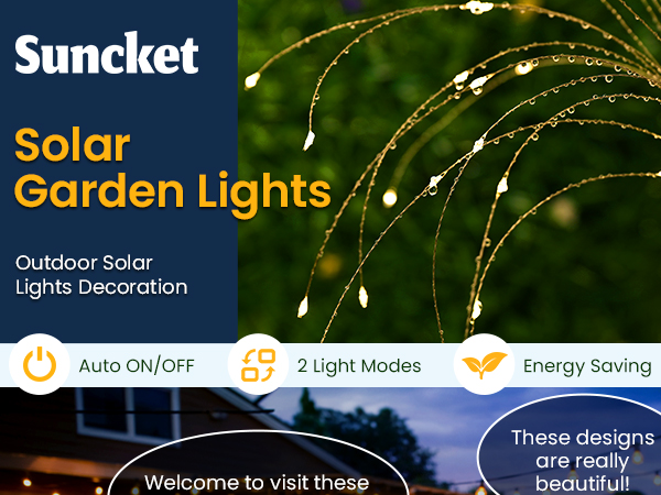 solar garden lights