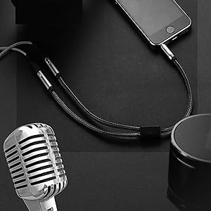 speaker microphone adapter cable