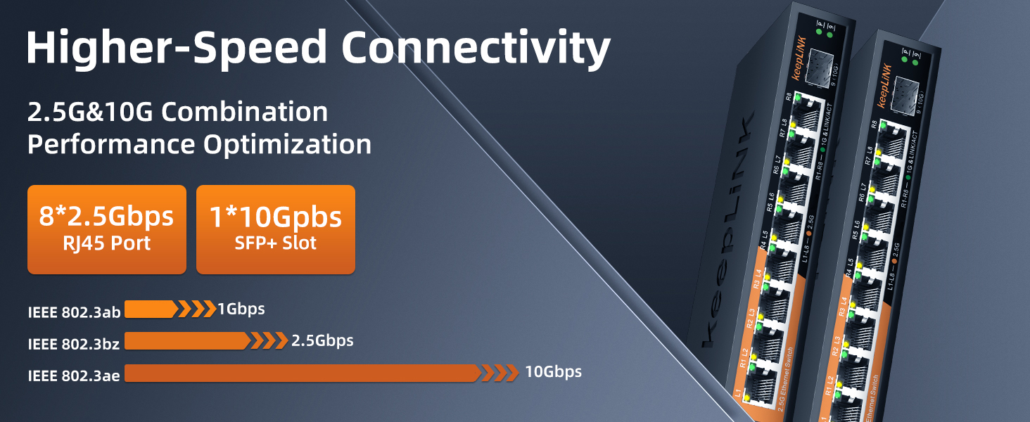2.5g switch 8 port