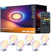 Govee Smart Recessed Lighting 6 Inch, LED Recessed Light 1100LM, 6 Pack | Work with Matter/Alexa/...