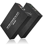 SkycropHD HDMI Extender Over Cat5e/6e Ethernet Cable Up to 196ft Support 1080P Full HD 3D HDCP EDID