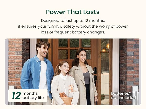 12 month battery life