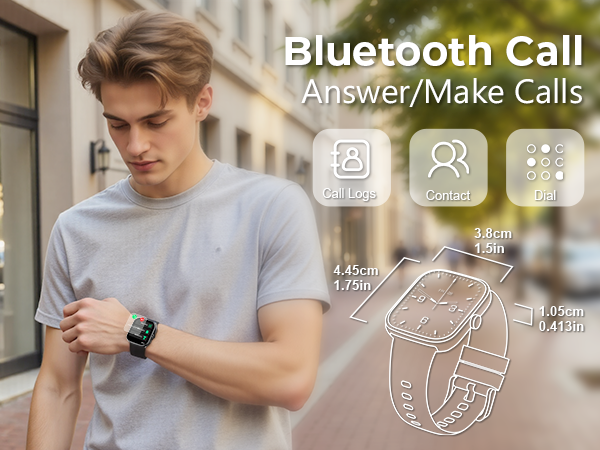 Smartwatch Bluetooth calling function