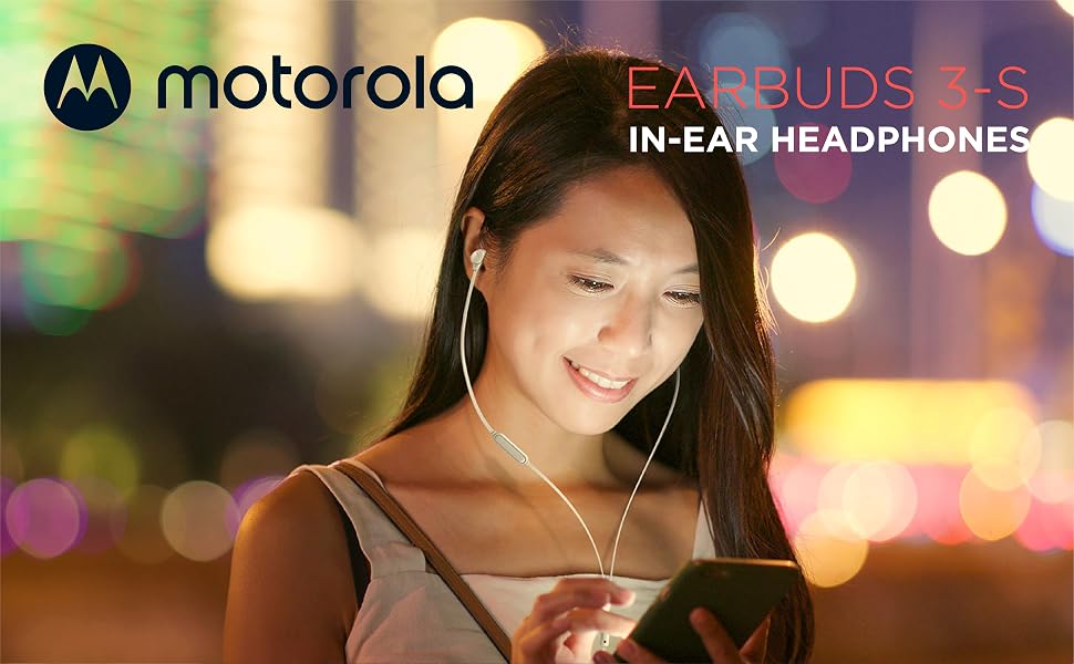 Motorola EARBUDS 3-S In-Ear Corded Headphones