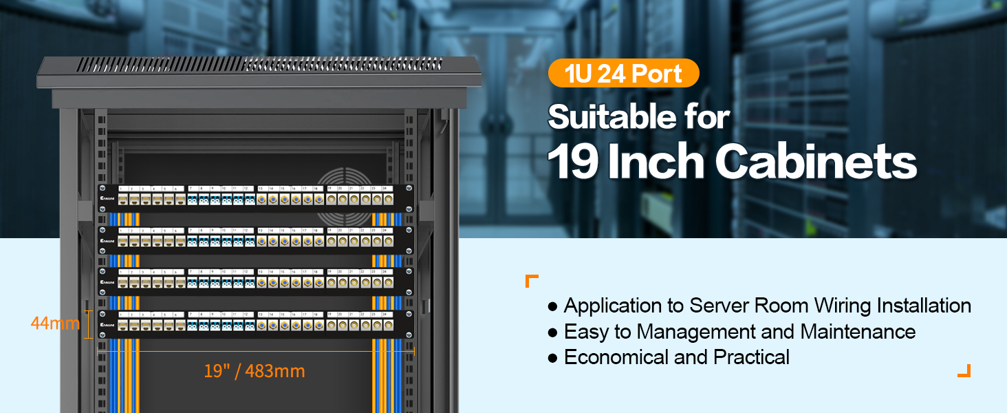 24 port patch panel