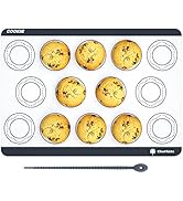 ChefAide Non-Stick Baking Mats Silicone for Baking Sheets, Food Safe Premium Reusable 500ºF Heat ...
