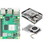 RasTech Raspberry Pi 5 8GB Basic Kit Including Raspberry Pi 5 8GB Board Raspberry Pi 5 Case and C...