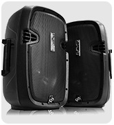 Pyle Wireless Portable PA system - 1000W High Powered Bluetooth Compatible Active + Passive