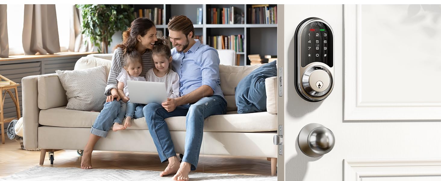 front door lock set keyless entry