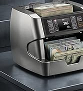 NUCOUN VC-7 Bank Grade Money Counter Machine Mixed Denomination,Value Counting,Mulit Currency,Pri...