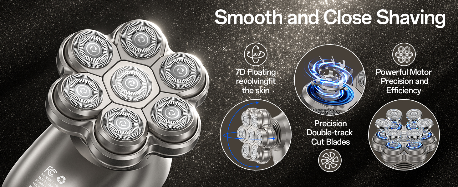 bald head razors for men