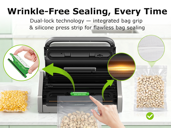 Wrinkle-Free Sealing, Every Time