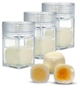 Eggssentials Pack of 3 Egg Shaper - Egg Cuber Square Egg Mold - Hard Boiled Eggs Maker for Square...
