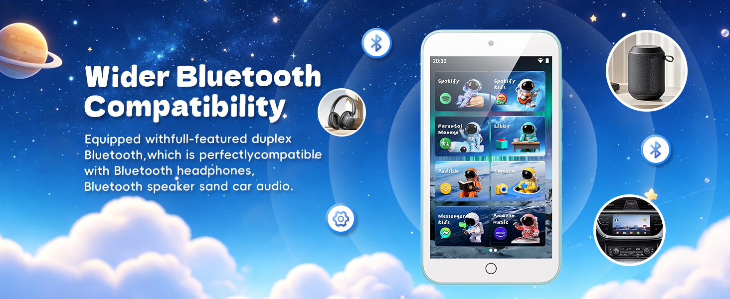 MP3 Player with Bluetooth