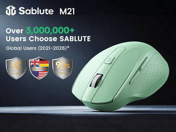 SABLUTE M21 Wireless Mouse