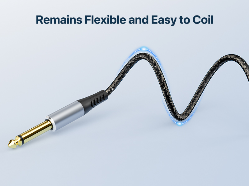 TS to usb c audio cable