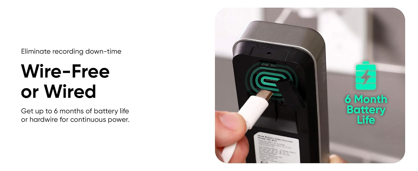 Wyze Battery Video Doorbell Battery