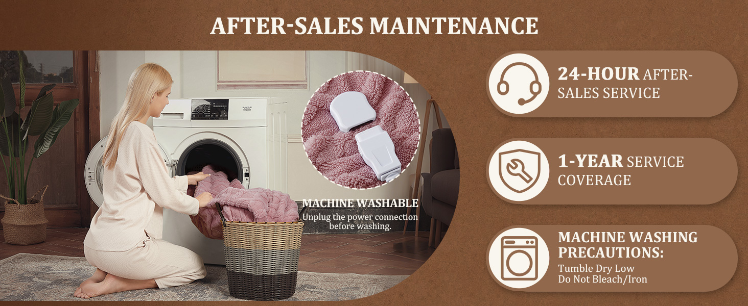 Heated Electric Blanket Heating throw