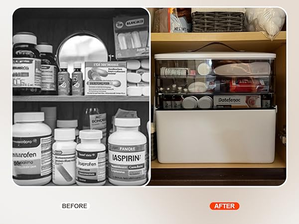 Medicine Cabinet Organizer