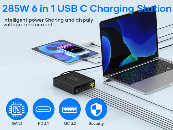 USB C Charging Station