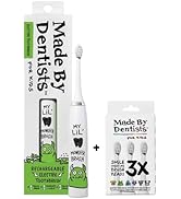 Made by Dentists Kids Electric Toothbrush - Rechargeable Vibrating Toothbrush with Timer, Include...