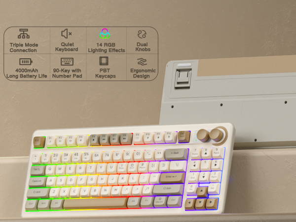 creamy keyboard