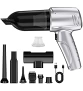 Ecoflick Car Vacuum Portable Cordless, 4 in 1 Handheld Vacuum Cleaner, Small Car Vacuum Cleaner, ...