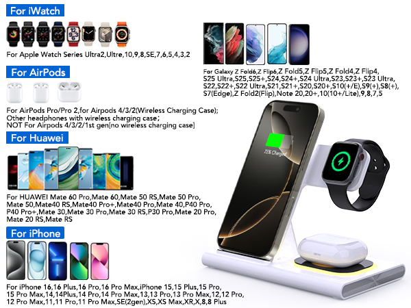 3 in 1 charging station apple
