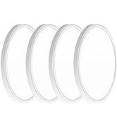 4PACK 3200lm LED Flush Mount Ceiling Light, Super Slim 12 inch LED Ceiling Light, 5000K Daylight ...