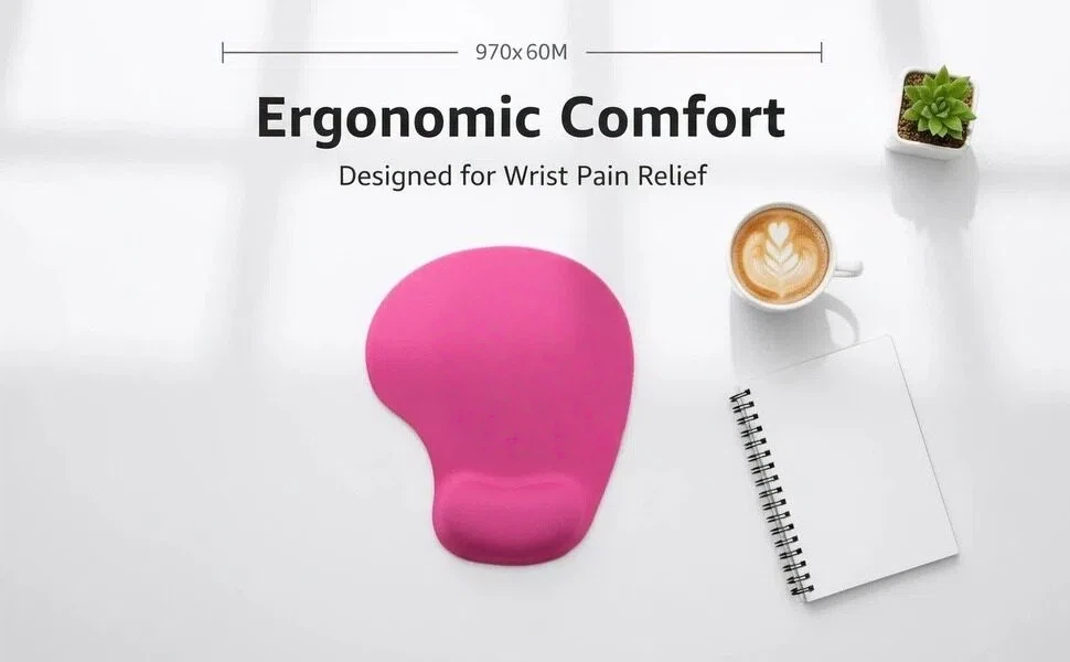 effectively relieving the wrist pressure and fatigue caused by long-term use of the mouse