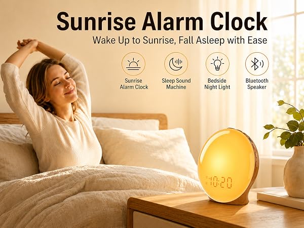 sunrise alarm clock