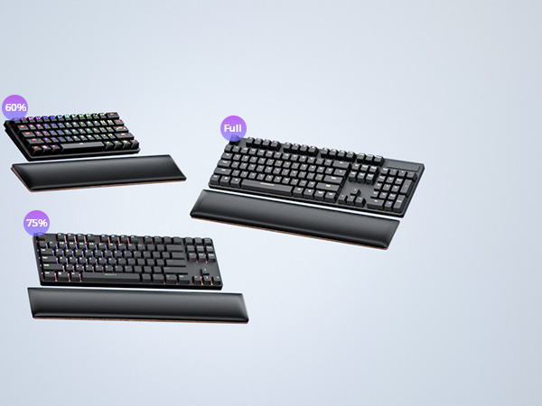 wooden wrist rest for keyboard