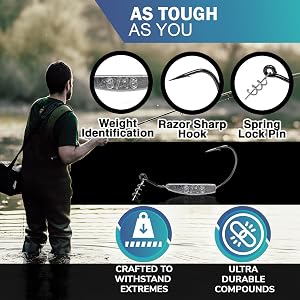 Weighted Swimbait hooks