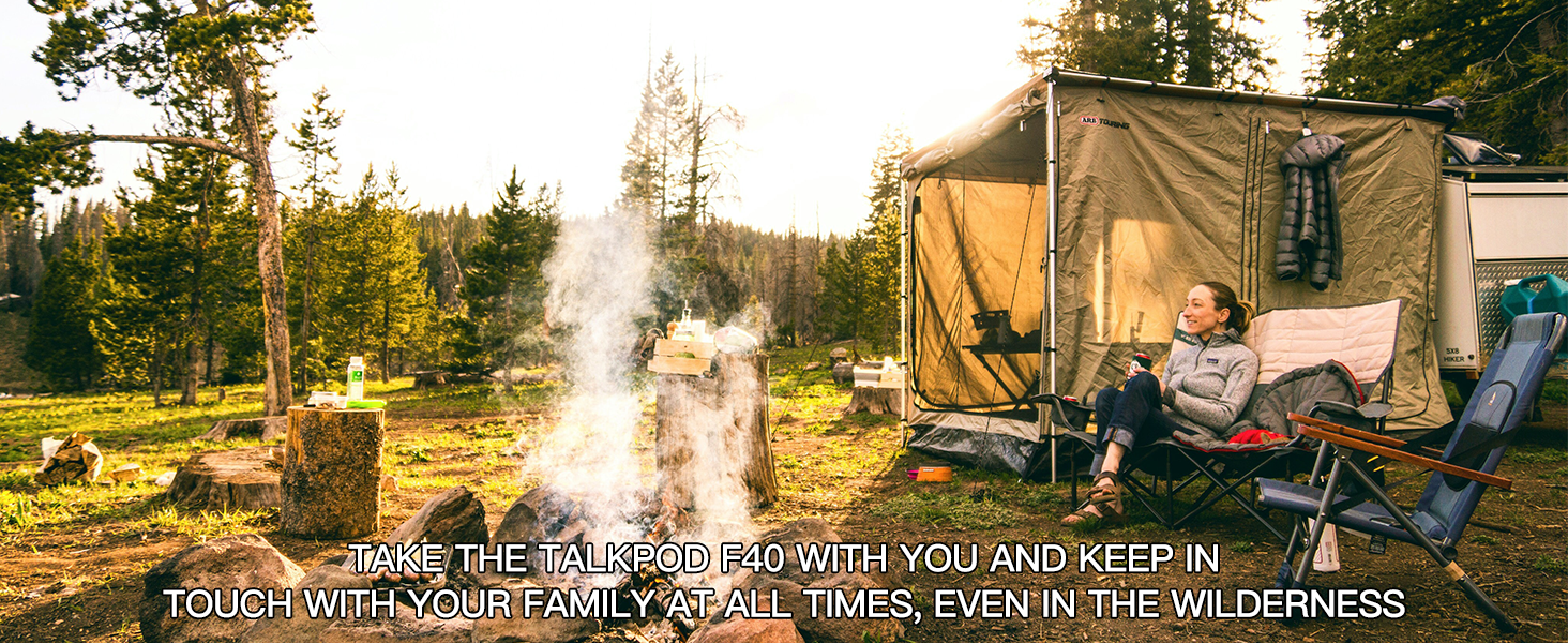 Talkpod long range family walkie talkies