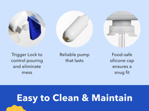 easy to clean and maintain
