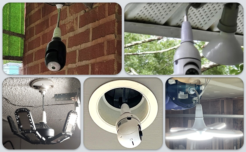 light bulb extension socket