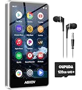 144GB MP3 Player with Bluetooth and WiFi,MP3 & MP4 Players with 4.02-inch Touchscreen and Speaker...