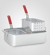 18QT Aluminum Deep Fryer Pot