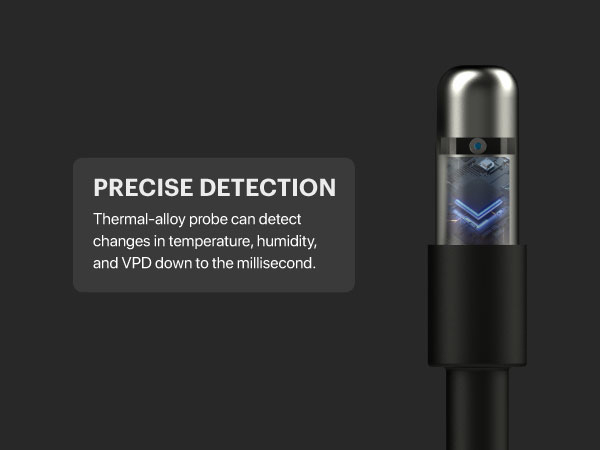 Grow Tent Heater VPD Temperature Controller Extension Hose 10-Level PTC Heating PWM Grow Rooms