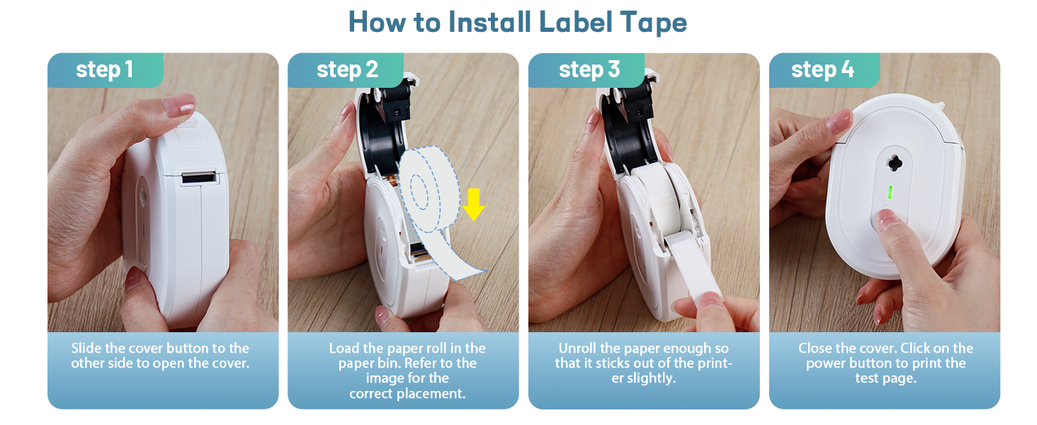 label maker machine with tape label printer labeler label machines