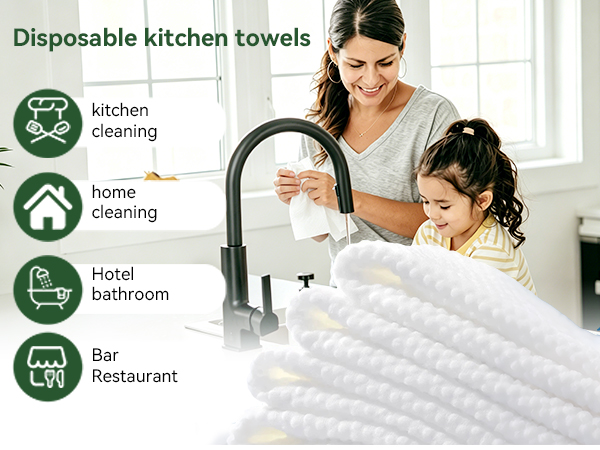 Disposable Cleaning washcloths