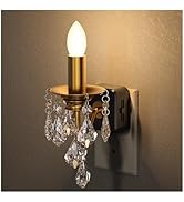 Briignite Chandelier Night Lights Plug into Wall, LED Warm Night Light with Dusk to Dawn Sensor, ...